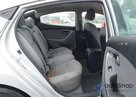 2011 Hyundai Elantra Gls from USA, damaged, VIN 5NPDH4AE9BH049537